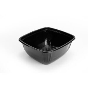 ظرف سوشی ام 600 با درب جای سس دار و کاپ سس